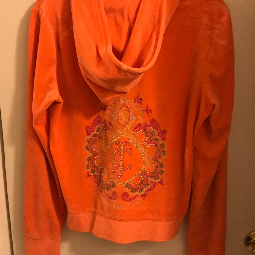 Juicy Couture Graphic Velour Hoodie